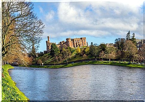 Inverness Castle in Scotland