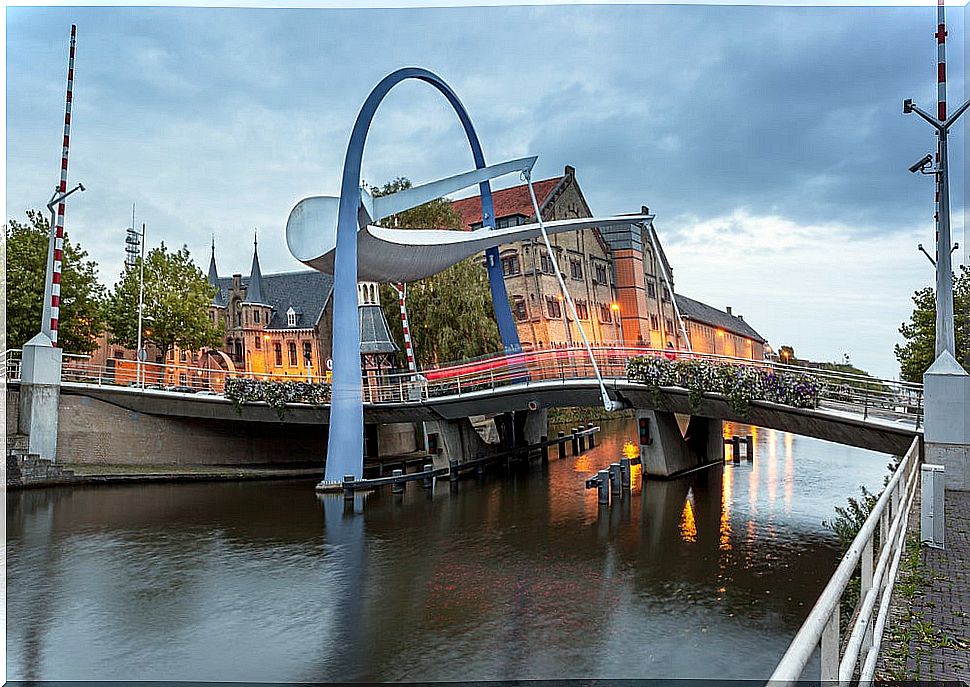 Canal in Leeuwarden