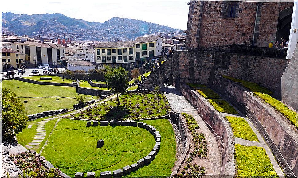 Ruins of Coricancha in Cuzco