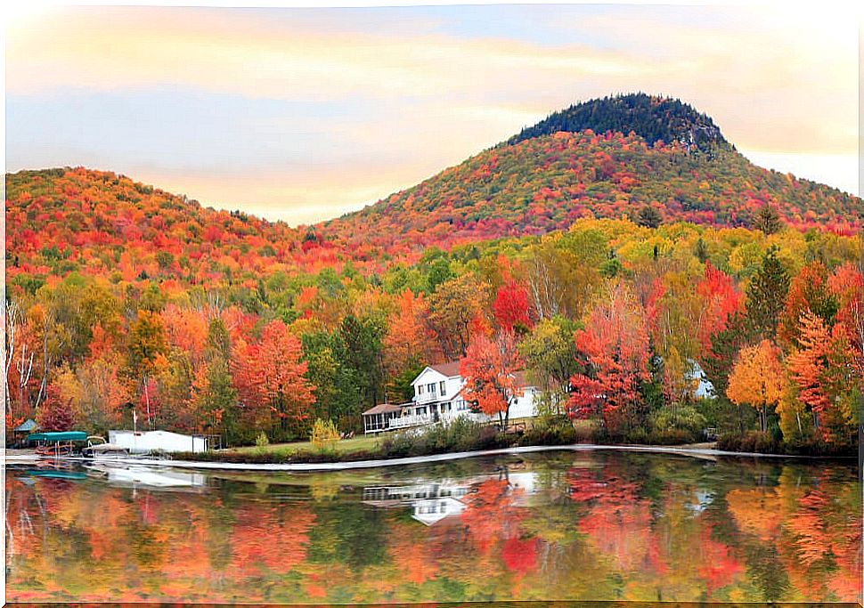 Vermont and its picturesque fall colors