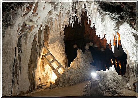 Salt mine in Cardona