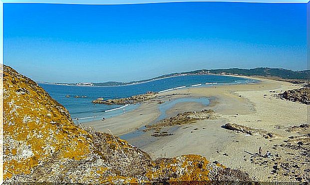 Lanzada beach in Pontevedra