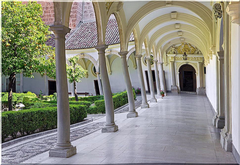 Cloister of the monastery