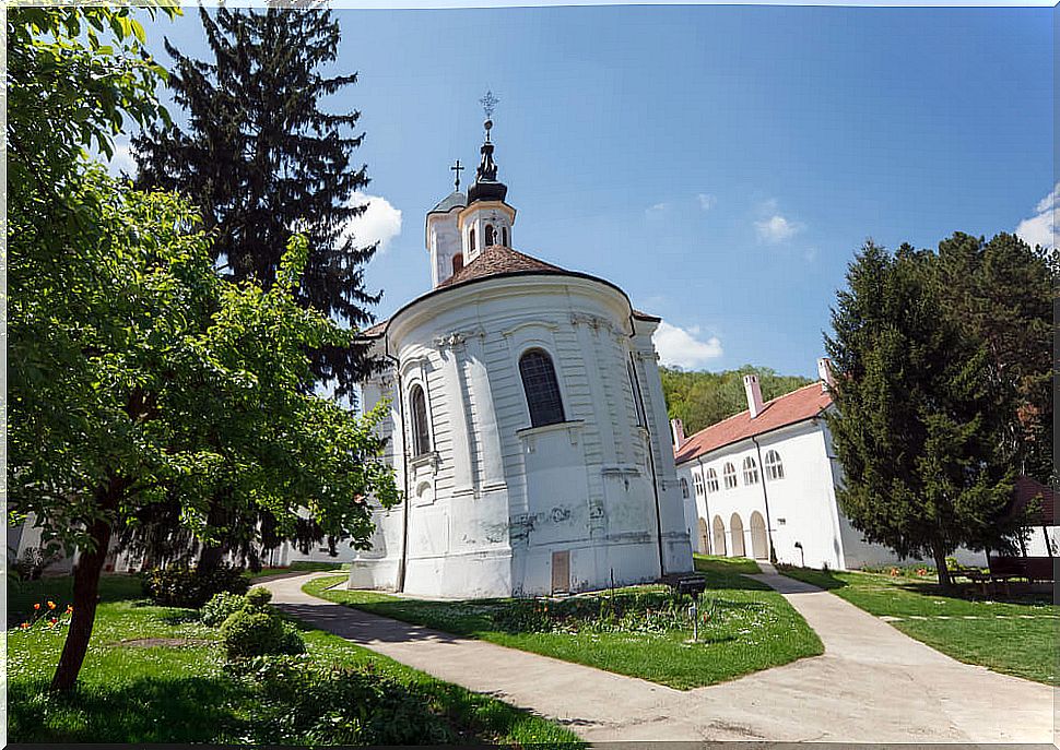 Vrdik Monastery in Fruska Gora