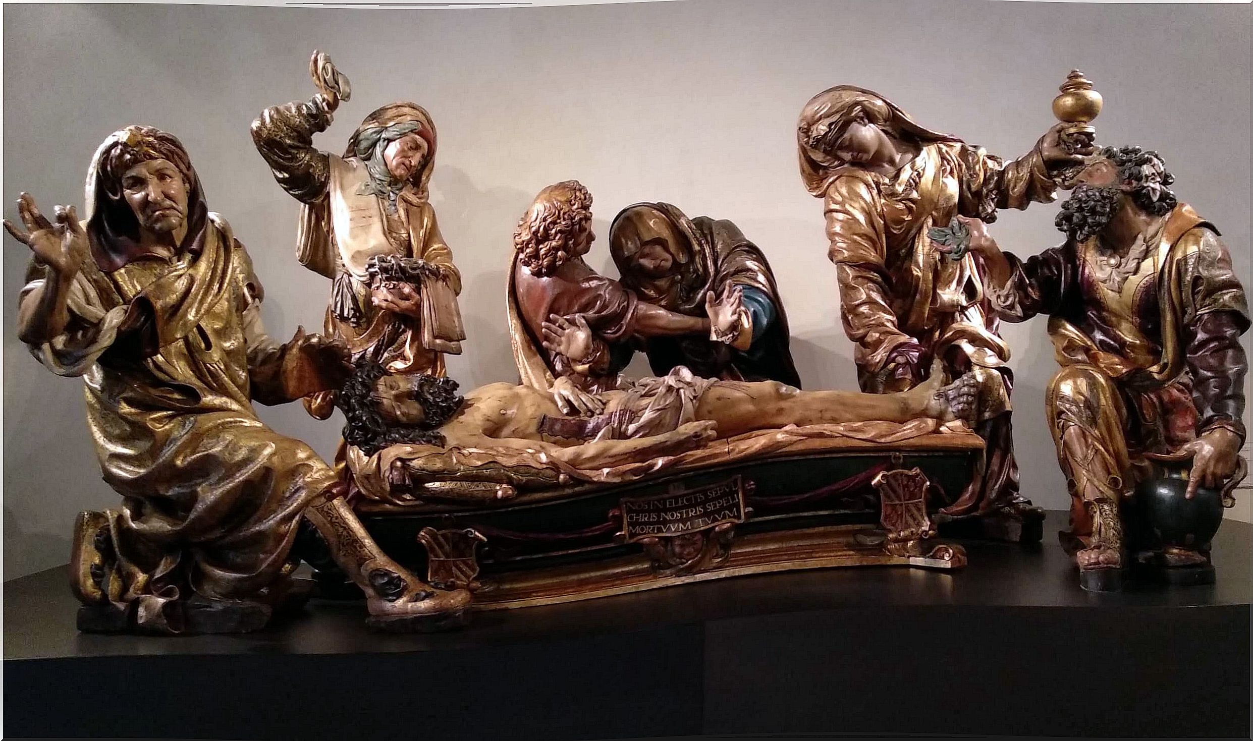 'The burial of Christ' by Juan de Juni