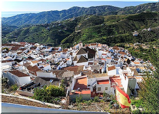 View of Frigiliana