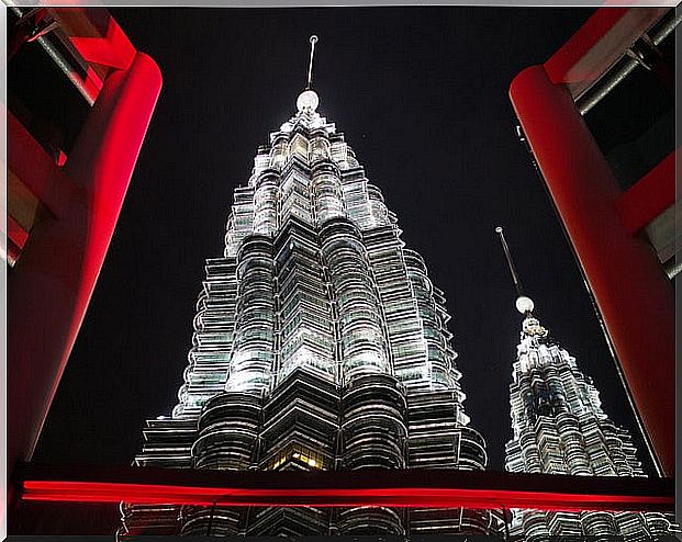 View of Petronas Towers from Marini's on 57