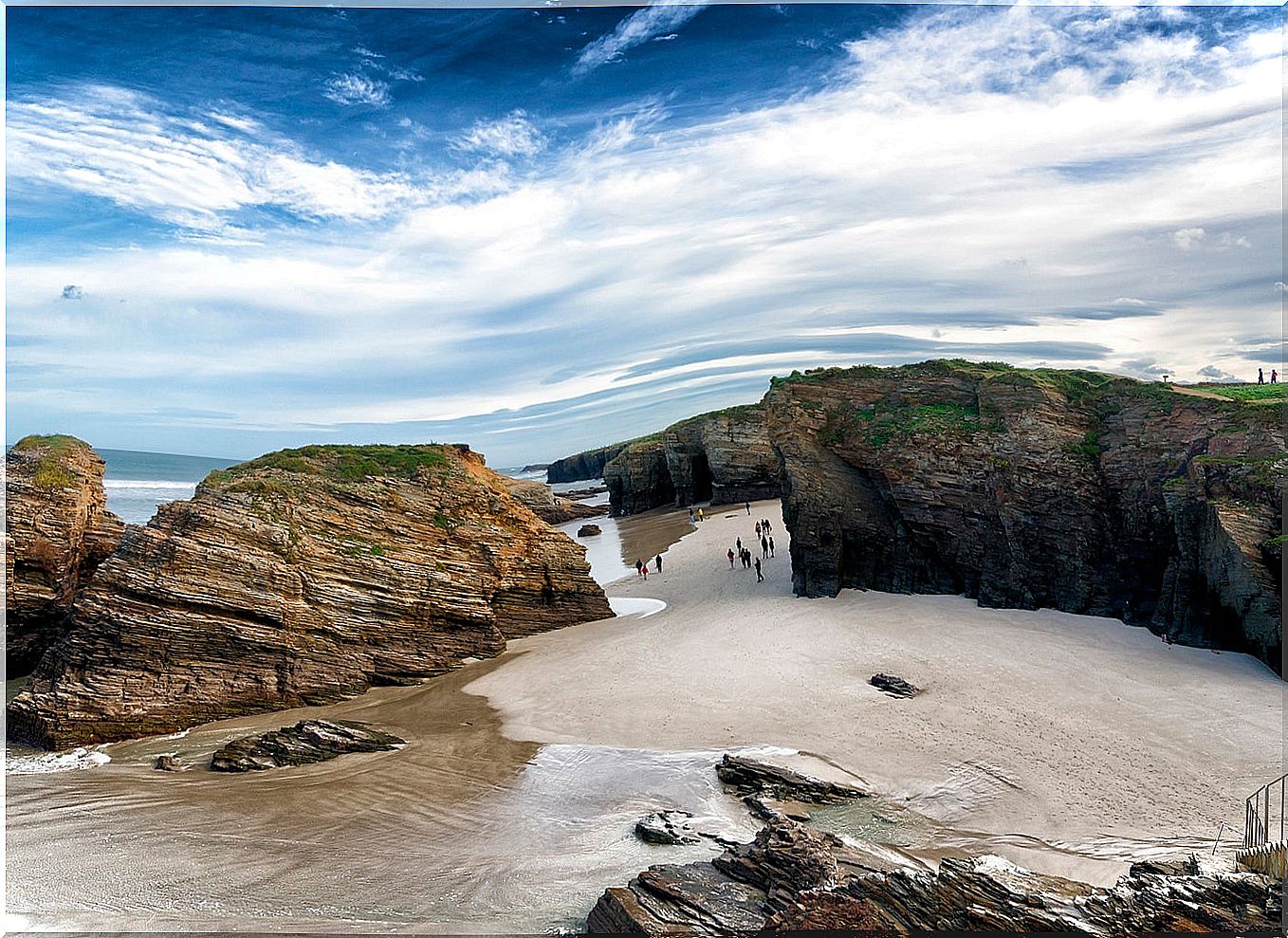 Cathedrals Beach in Galicia