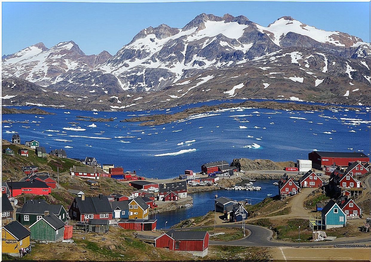 Tasiilaq in Greenland