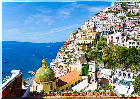 Positano on the Amalfi Coast