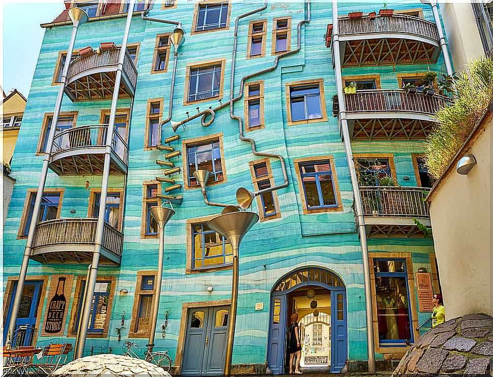 Kunsthofpassage: a beautiful corner of Dresden